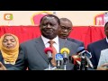 Raila Awataka Wabunge Kuidhinisha Mapendekezo Raila Awataka Wabunge Kuidhinisha Mapendekezo