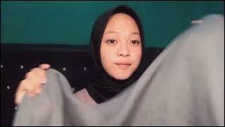 Tutorial memakai hijab segi empat(bahasa inggris)