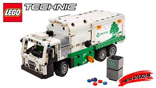 LEGO Technic Mack® LR Electric Müllwagen (42167) - Speed build