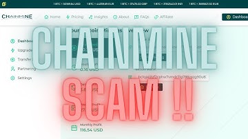 Chainmine is a scam │ Withdrawal pending
