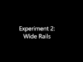 Rail gun experiment