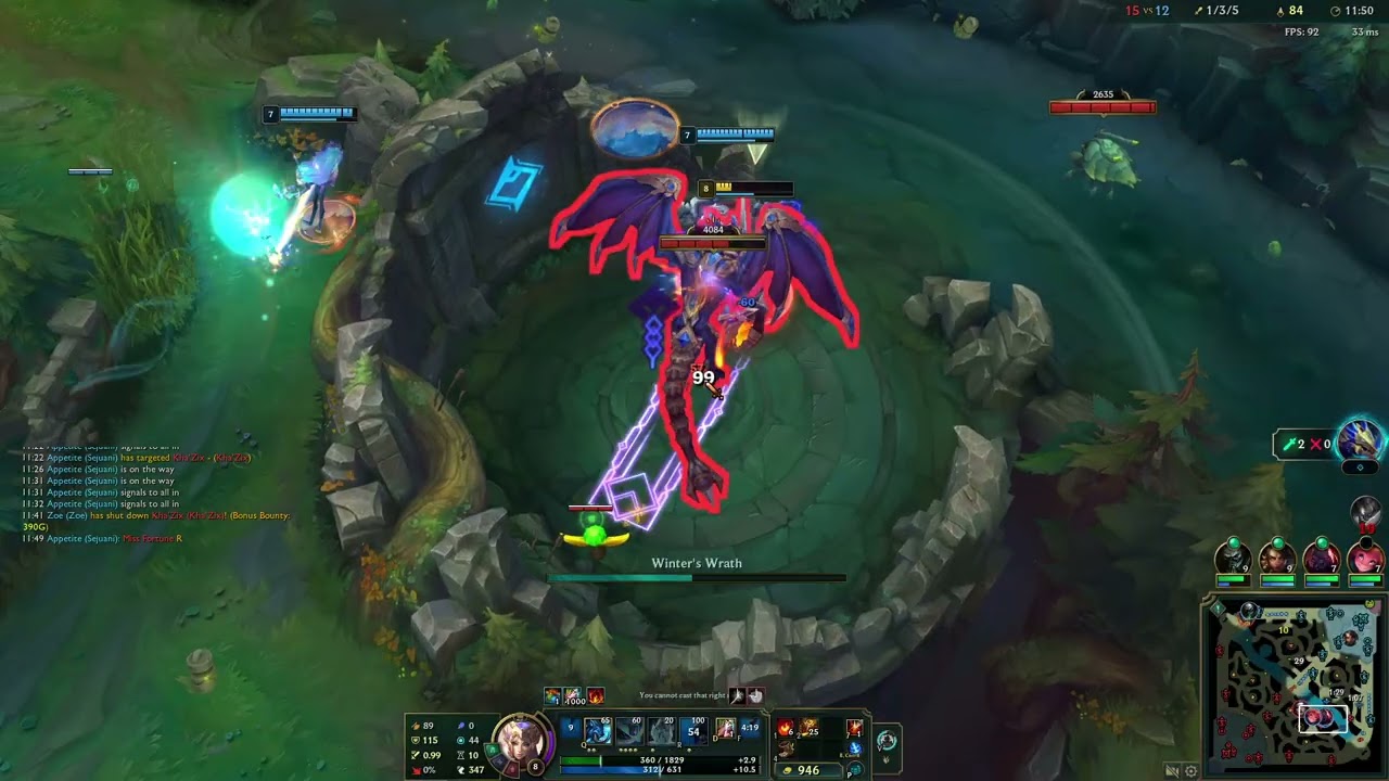 Season 16 day 36 - Game 3: Sejuani v. Kha'Zix