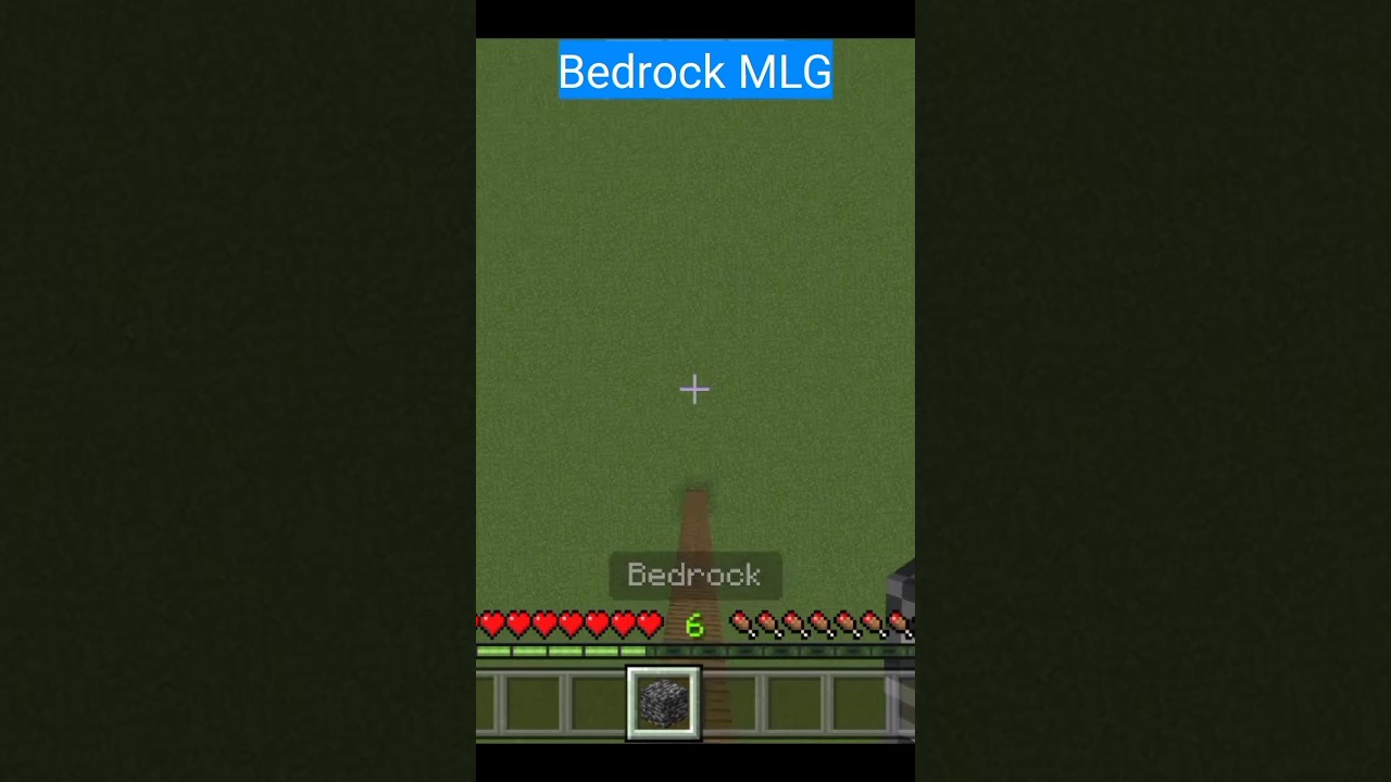 Bedrock MLG in Minecraft