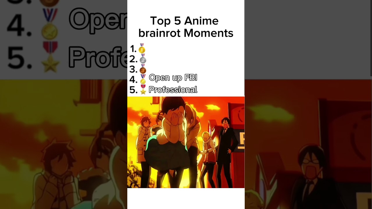 Best Anime Brainrot Moments 