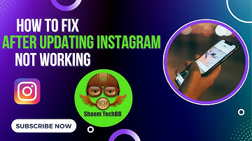 How to Fix After Updating Instagram Not Working ios ( After New Updates 2023 )