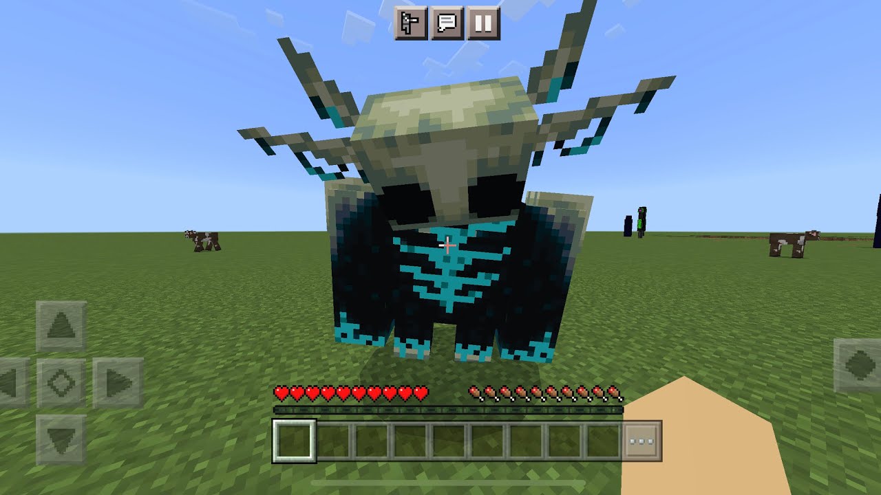 The Warden Across Generations MOD in Minecraft PE