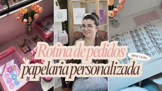 Studio Vlog #46 | 🌷maquina de bottons, 200 cards com chaveiros finalizados e cantinho do café✨