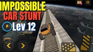 IMPOSSIBLE CAR STUNT | Level 12 | Gameplay | GAME GREAT ASHOKA screenshot 4