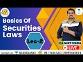 Basics of Securities Laws Lec-2 || CS Amit Vohra