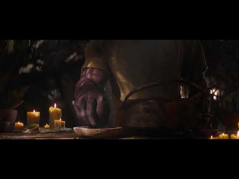 Thanos eating scene but with Shrek music