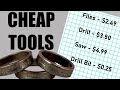 Making Coin Rings: The Low Budget Method