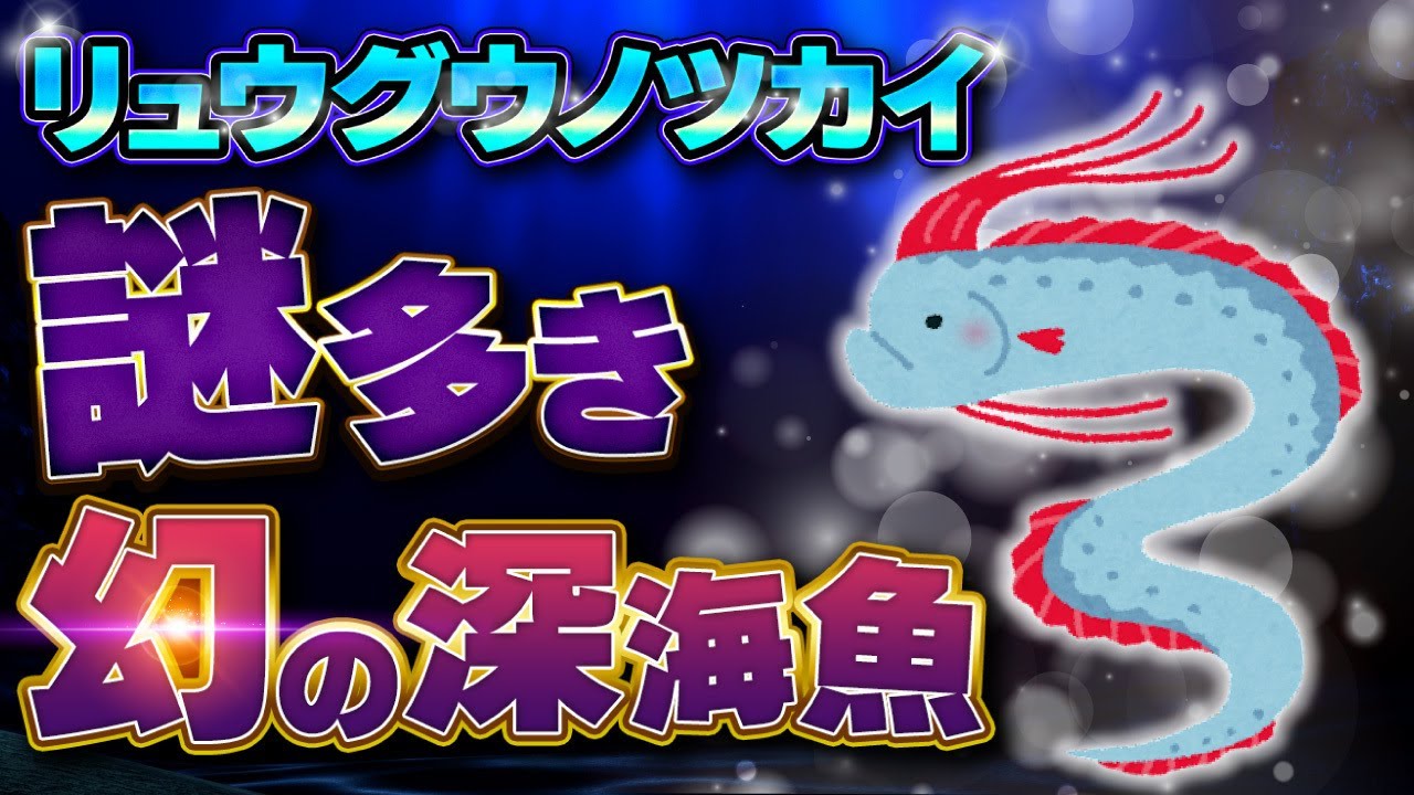 あつ森でも人気】リュウグウノツカイを解説！神秘的すぎる深海魚の知