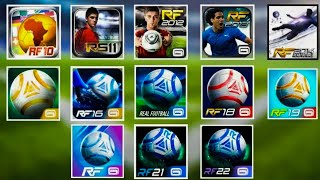 A evolução do Real Football 10/11/12/13/14/15/16/17/18/19/20/21/22 (android) #Gameloft #RealFootball screenshot 4