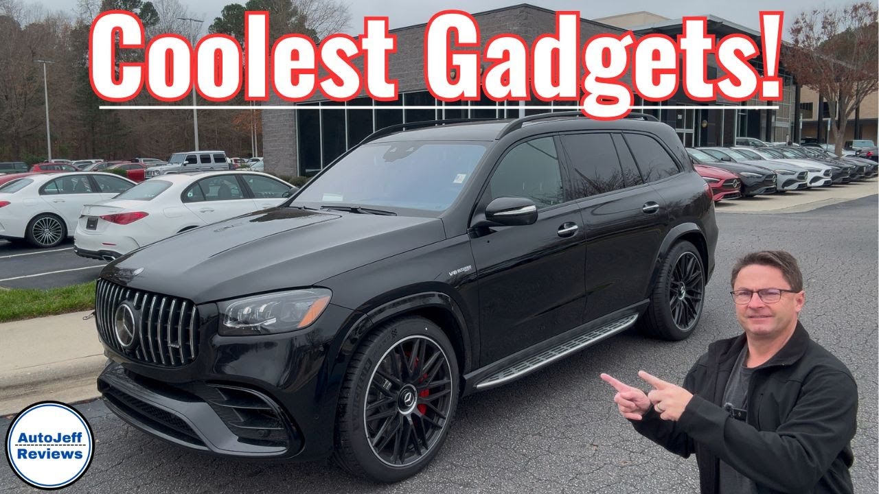 Coolest 2025 Mercedes AMG GLS63 Gadgets, Tech, Multimedia, Lights!