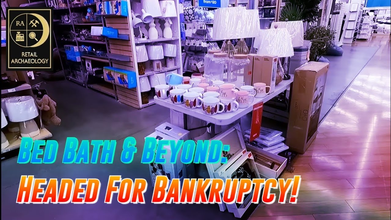 Bed Bath & Beyond warns it may go bankrupt : NPR