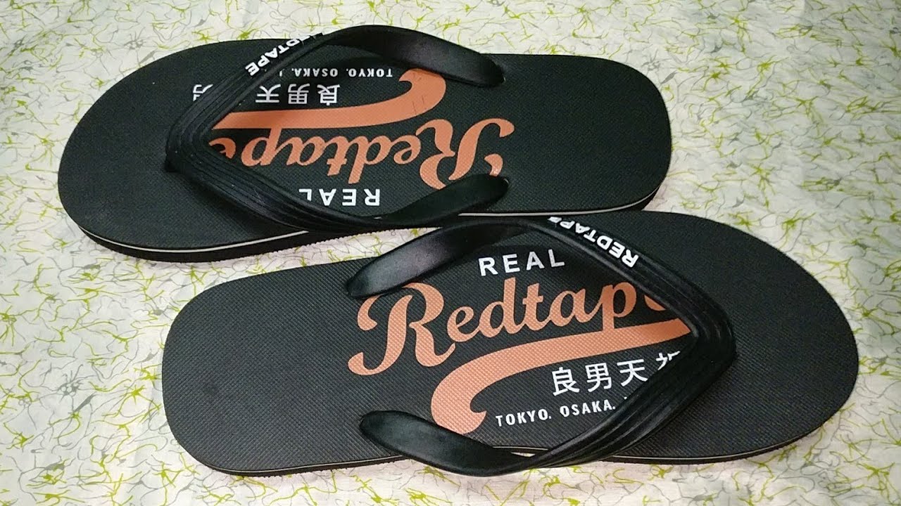 red tape flip flops price