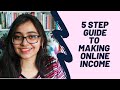5 Step Guide To Making Money Online as A Freelancer