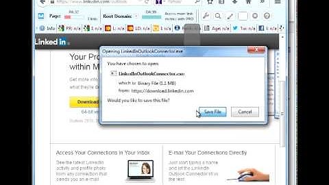 How to Connect Social Connector with Outlook