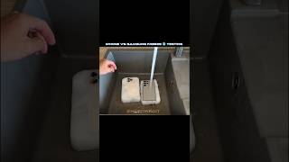 iphone 16 pro Max vs Samsung galaxy s24 ultra freeze testing Cold ❄️#trending #tech #shorts #viral