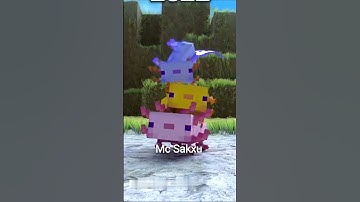 Evolution of axolotl #minecraft #shorts #short