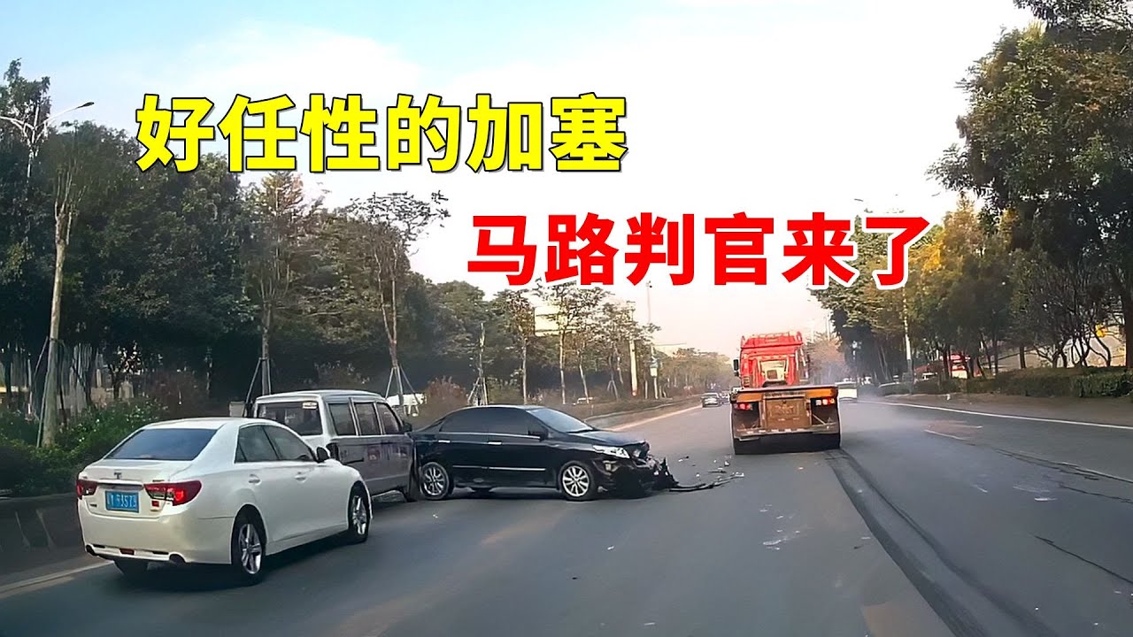 好任性的加塞，马路判官来了！2026交通事故第8期