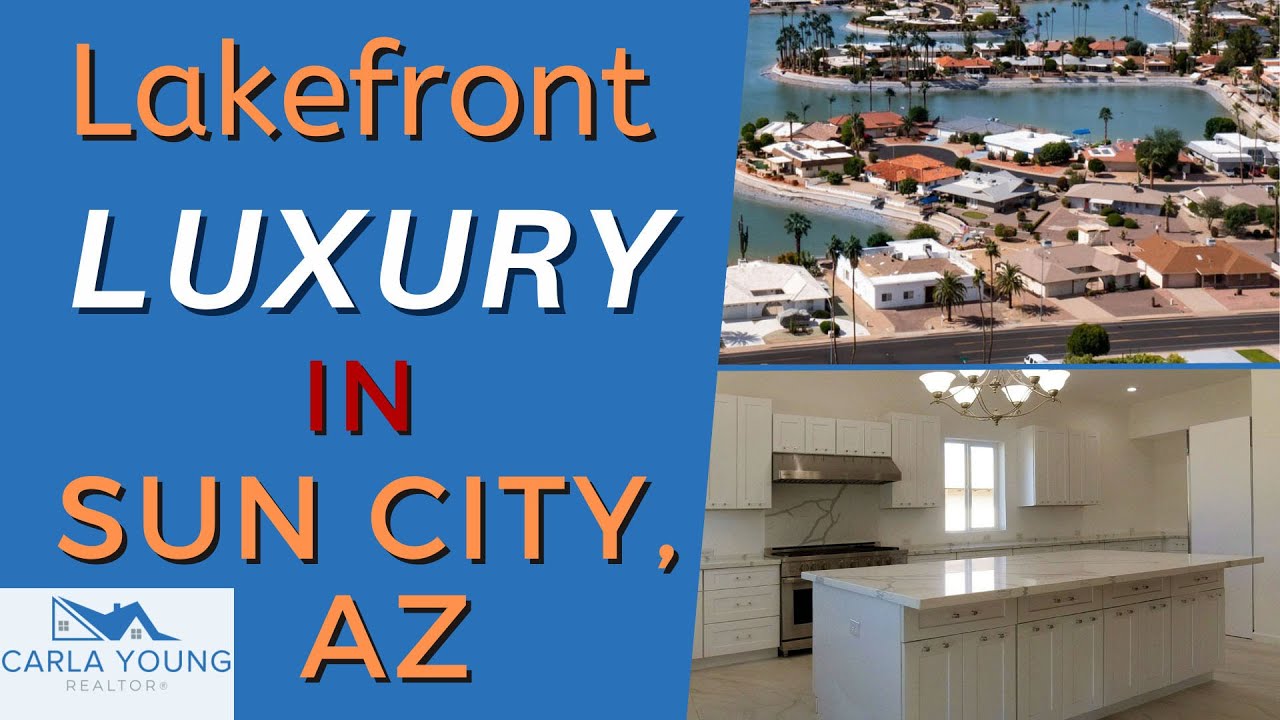 Lakefront Luxury in Sun City Az YouTube