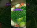 Menu andalan, request anak², sayur bergizi 🥰#shortsfood #sayurbeningbayam #cookingathome