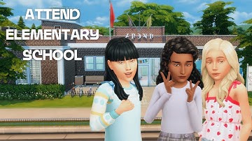 How to Go to Elementary School in the Sims 4 with Adventure Awaits