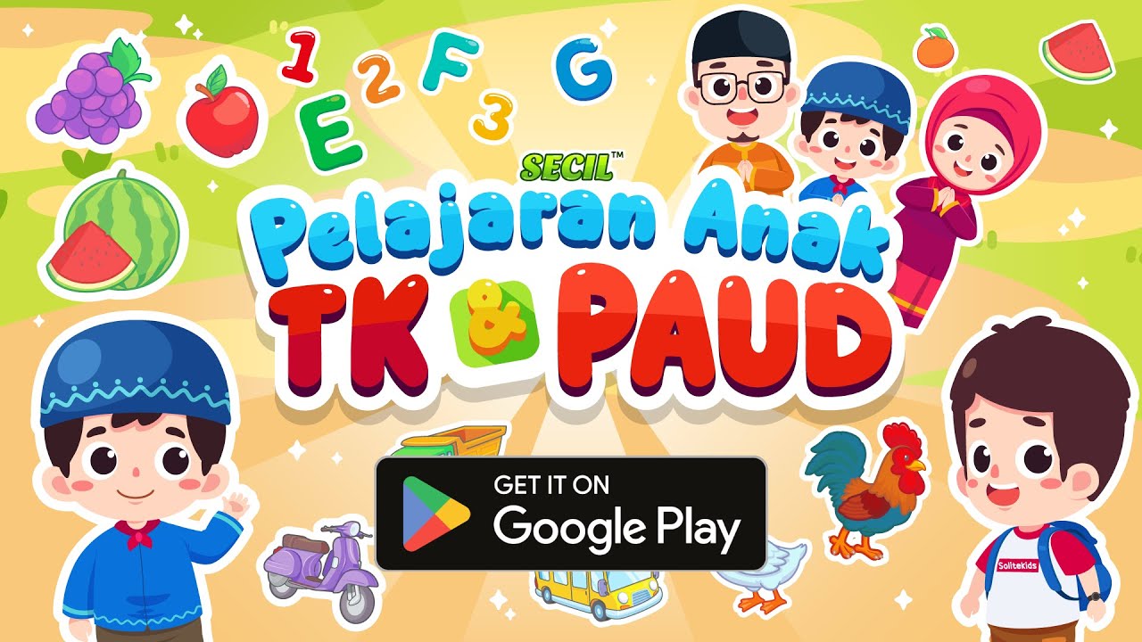 Secil Pelajaran TK dan Paud MOD APK cover