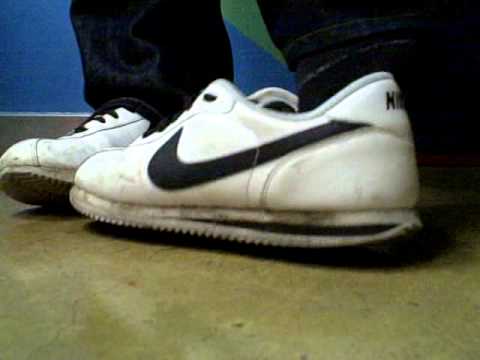 worn out nike cortez