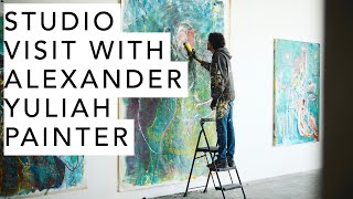 What We Can Learn from Alexander Yulish’s Abstract Paintings and Studio Discipline