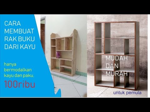  Cara  Membuat  Rak  Buku  dari  Kayu  YouTube