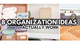 8 Home Organizers That Actually Work (Real Life)