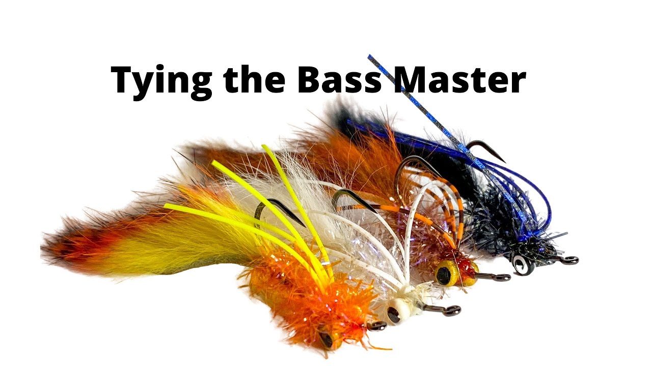 Fly Tying the Bass Master - fly fishing for smallmouth or largemouth bass 