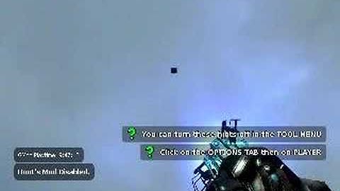 Gmod Hover Vehicle with Gyroscopic Stabilizer