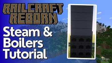 Railcraft Reborn Stoomkracht & Productie Tutorial