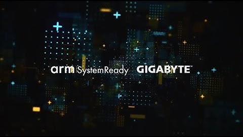 Arm SystemReady Trophy Presentation to Gigabyte