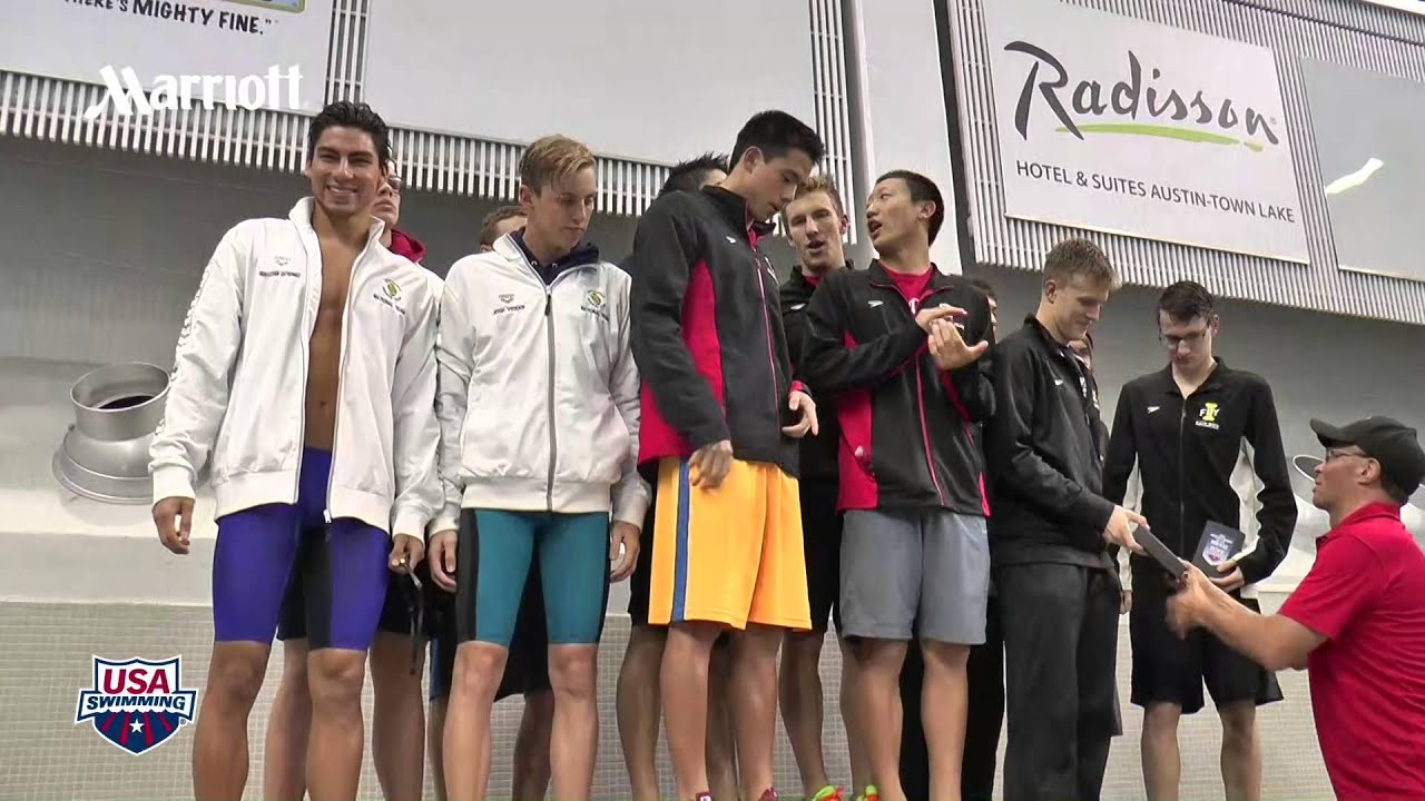 West 2015 Speedo Junior Championships Men's 400 Free Relay Awards YouTube