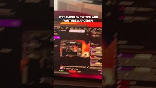 LISTEN TO MUSIC I LISTEN TO ON STREAM ON TWITCH.TV/APOEDEN #apoeden #twitch #stream #youtubeshorts