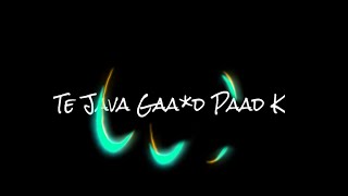 KIKLI : Kptaan Ft.Ghost WhatsApp Status | Black Background Lyrical Whatsapp Status