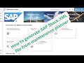 How to Generate SAP Stack XML File from Maintenance Planner | Step-by-Step Guide