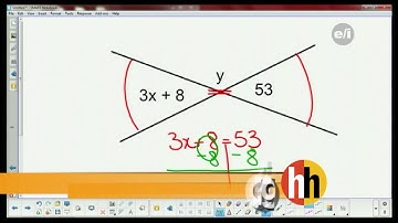 Homework Hotline: Cross Multiplying with Angles