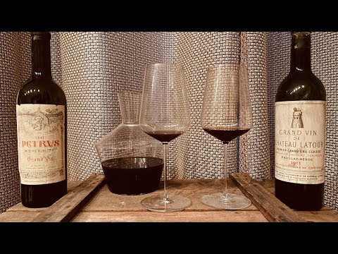 Petrus 1947 flawed, Latour 1955 still holding, tasting old wine