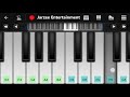 Ed sheeran  perfect  easy mobile piano tutorial  jarzee entertainment