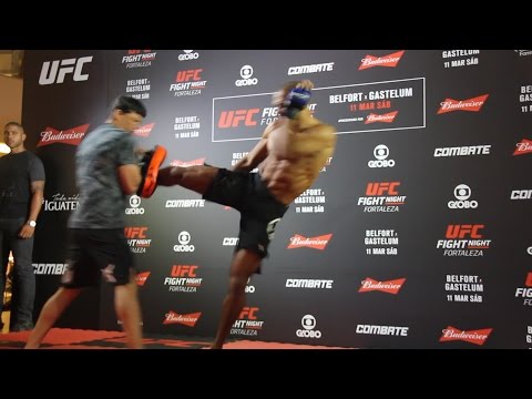 Edson Barboza UFC Fight Night 106 Open Workout