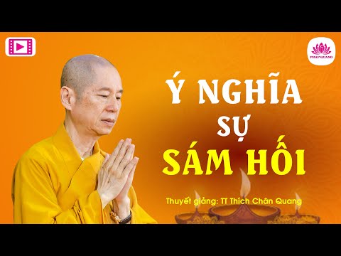 Video: Ý nghĩa của nghi thức sám hối là gì?