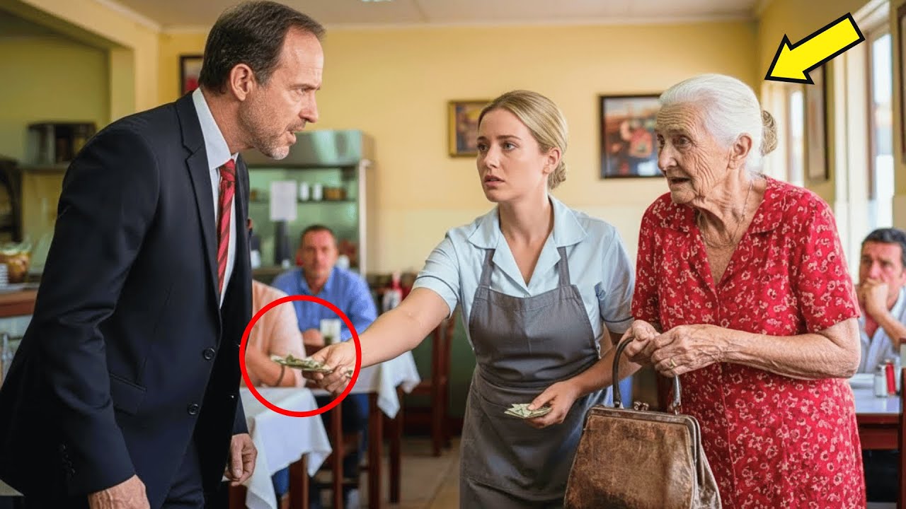 Serveerster betaalde diner van oudere vrouw en werd ontslagen… minuten later belde een miljonair