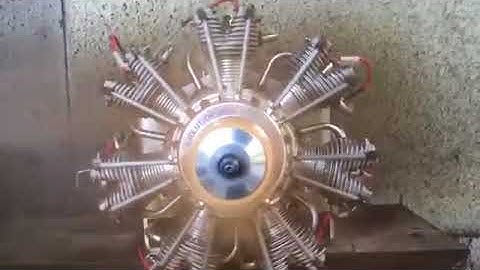 Evolution 7 Cylinder 4-Stroke Radial Engine 77cc Glow