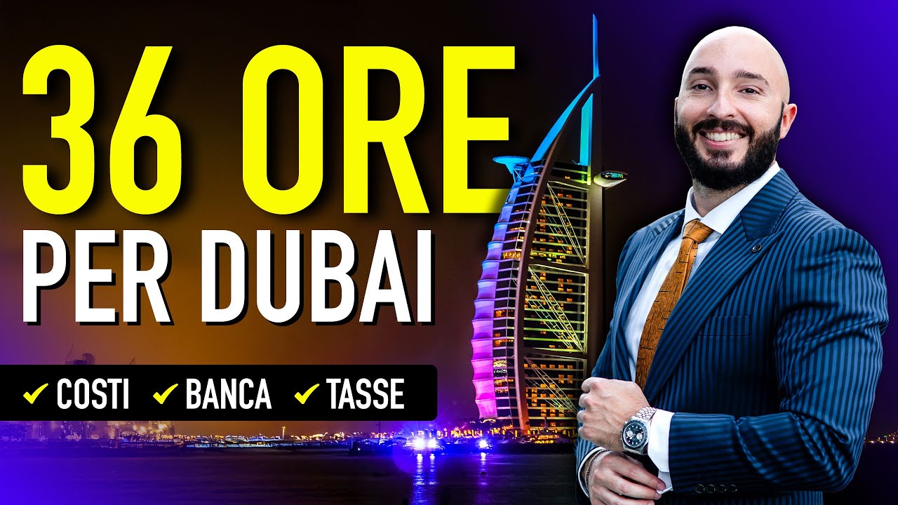 Aprire una SOCIETÀ A DUBAI nel 2025: Poche Tasse, Conto Estero e Business (REALE) in 36 Ore!