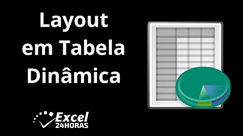 Como alterar o Layout de uma tabela?